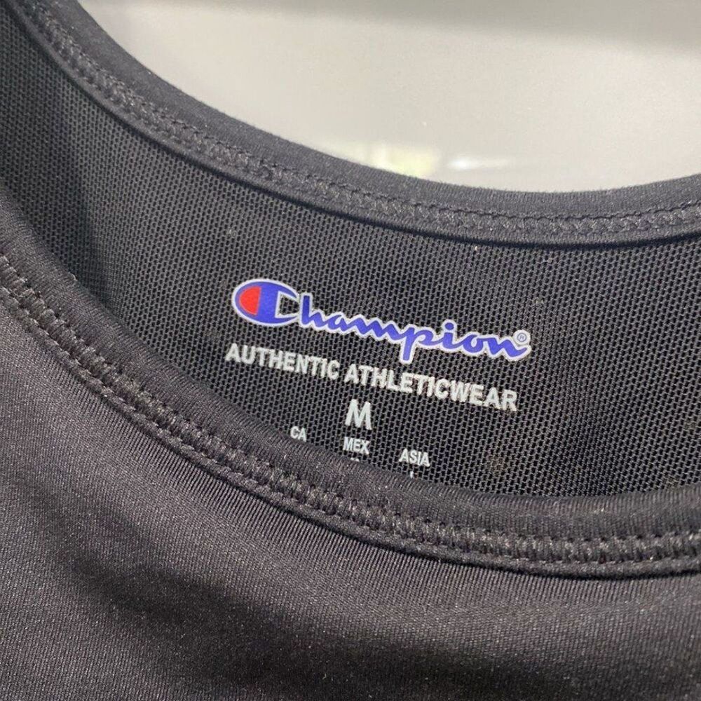 Champion Women's Black Workout Low Impact Bra Lined Sz M - Picture 2 of 5